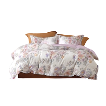 Mercury Home Textiles Cotton Four-piece Set 100% Cotton Set Home Floral Printed Bed Sheet Quilt Cover 24 Years New Product