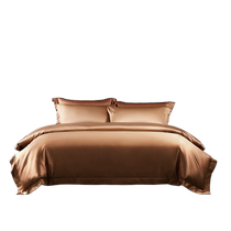 Mercury Home Textiles 200S long-staple cotton four-piece set of pure cotton hotel light luxury bed sheets and quilt covers high-end bedding