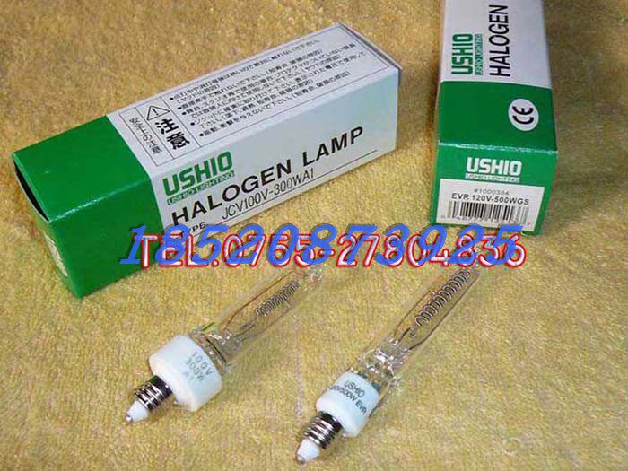 Japan Original Imported Excellent USHIO Halogen Tungsten Lamp Instrument Bulb Microscope Bulb JCV100V300WA1