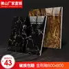 Black marble tiles Black gold flower living room floor tiles Dark full cast glaze floor tiles 800x800 floor tiles