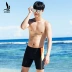 Quần bơi nam Sanqi 2017 mới bơi Pingjiao Hot Springs cỡ lớn quần bơi chuyên nghiệp thiết bị bơi thời trang quần tắm nam Nam bơi đầm