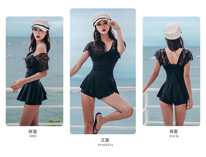 Bộ đồ bơi ba màu kỳ quặc phiên bản giới hạn mùa hè phiên bản nữ của sự mất mát điên cuồng của phụ nữ bơi thân áo bơi đầu xuân bảo thủ - Bộ đồ bơi One Piece đồ bơi liền thân nam giá rẻ