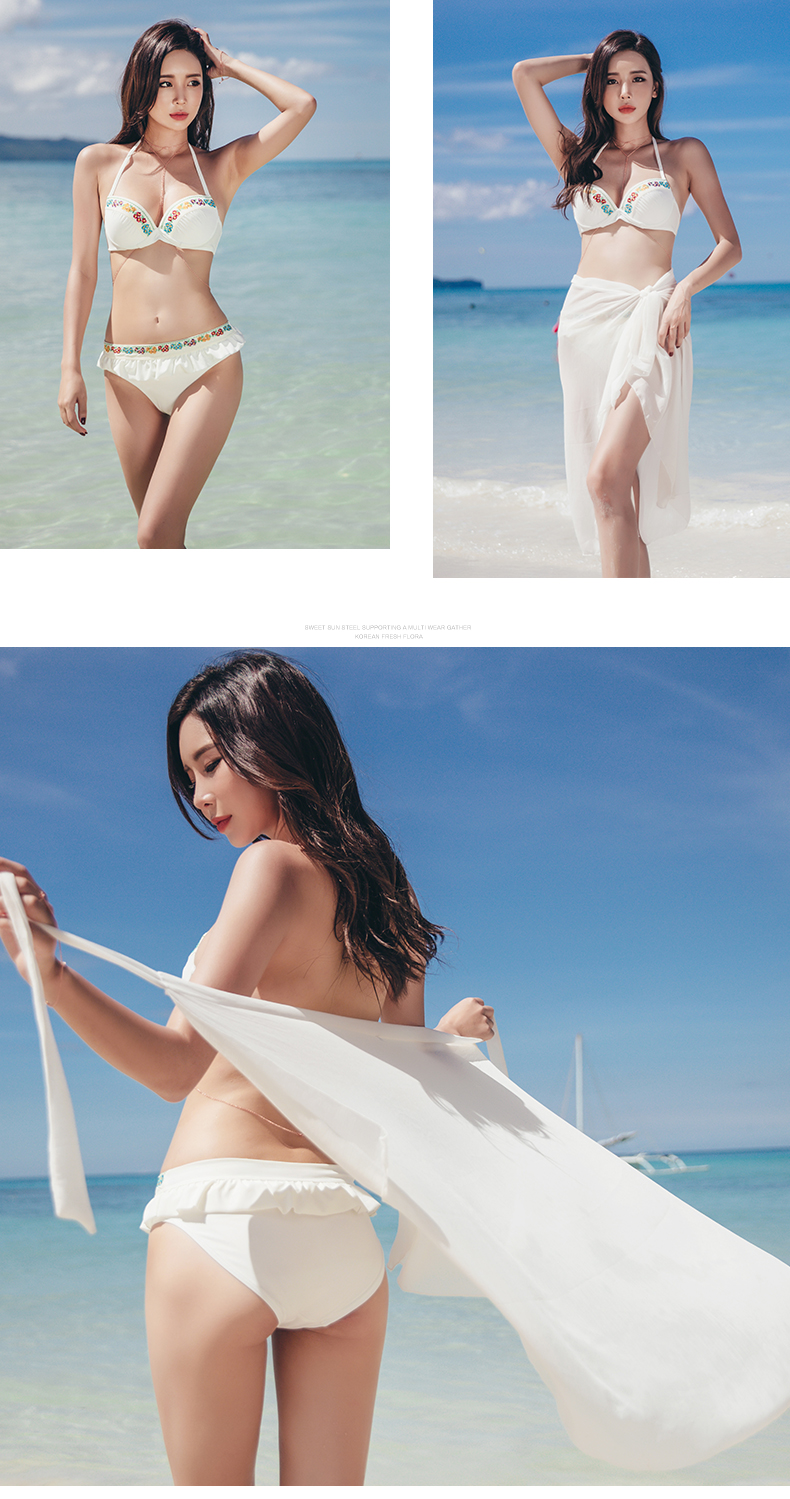 Bộ ba mảnh bikini ba mảnh 18099 - Bikinis áo tắm đẹp 2020