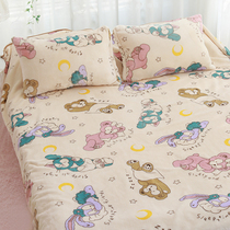 Sleeping cartoon flannel blanket coral velvet blanket sheet man office nap cover blanket towel quilt