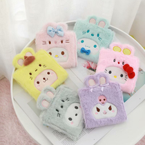 Cute cartoon portable aunt towel storage bag sanitary napkin bag put tamponette m towel bag
