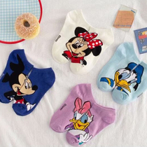 6 pairs of day cute cartoon socks womens socks boat Socks spring and summer cotton socks shallow socks thin invisible socks