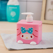 Cute cartoon shampoo shower gel bottle press type large capacity empty bottle hand sanitizer lotion bottled children
