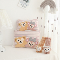 Japanese cartoon cute car headrest neck pillow Four Seasons car pillow car pillow car waist