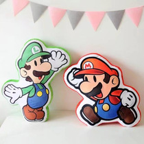 Cute cartoon Super Mario Pillow sofa cushion office pillow bedside backrest car waist pillow