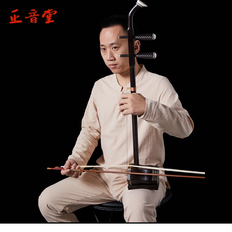 Positive Tone Hall Dihu Instrumental Manufacturer Direct Marketing Professional Black Sandalwood Large Volume Purple Sandalwood Preliminary Examination Class Play Old Red Wood 