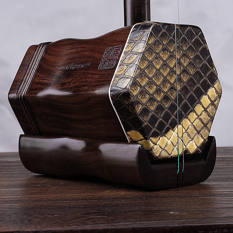Zhengsoundtang Erhu instrument Zhengsoundtang Old Red Wood Handmade Skin Professional Play collection Erhu can listen to the violin