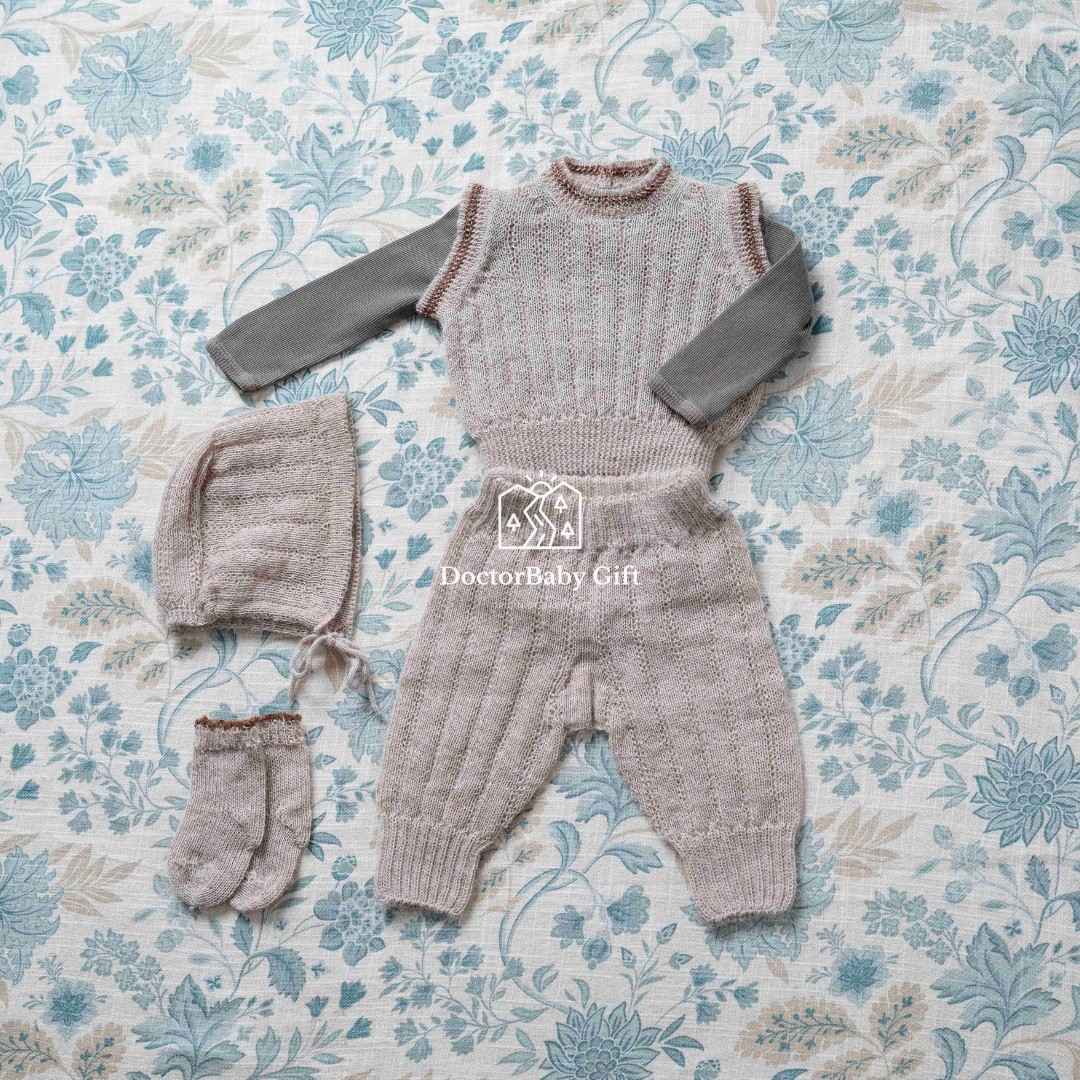 The 6 discount does not deback the Bebe Organic baby baby sleeveless knit horse chia knit long pants 11