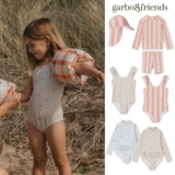 ▲ 24SS доступен!Шведские Гарбо и друзья мальчики и девочки UPF 50+ купальники, плавающие стволы, плавающие кепки, 5Z