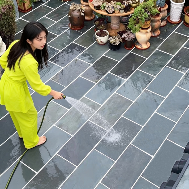 Natural Bluestone House Courtyard Terrace Garden Floor Tiles Outdoor Square Floor Tiles B&B Yard Floor Stone Non-Slip Natural Bluestone House Courtyard Terrace Garden Floor Tiles Outdoor Square Floor Tiles B&B Yard Floor Stone Non-Slip