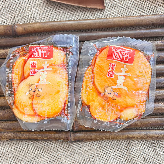 Chongqing spicy potato and lotus root slices small package Chongqing braised lotus root slices potato specialty ready-to-eat potato snacks casual snacks