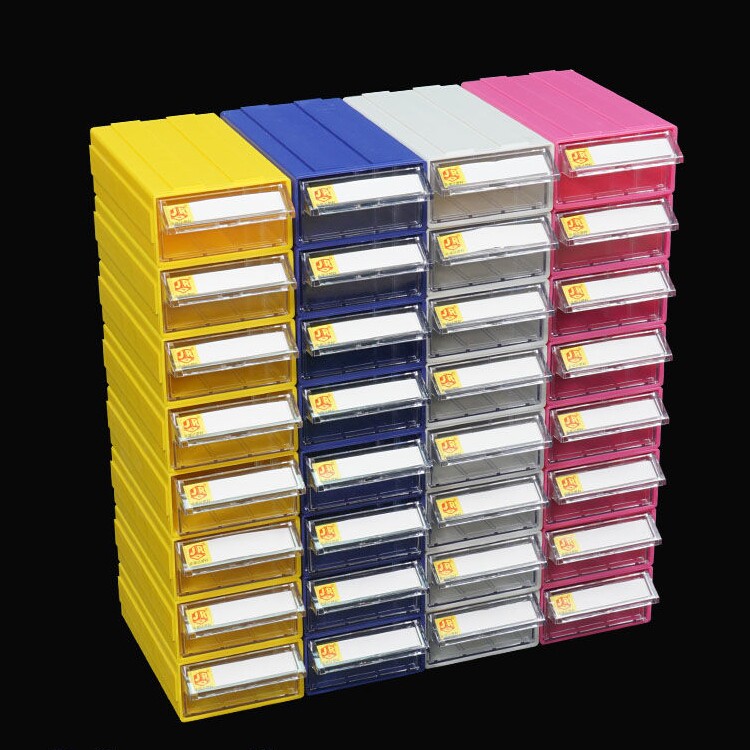 Plastic parts drawer-type box electronic components Small containing box Compartment Classified Glue Case Hardware Screw Tool Box