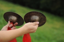 Cymbale en bronze de Pékin 15 cm petite cymbale instrument folklorique petite cymbale cymbale du Sichuan cymbale à eau son cymbale en cuivre suona bande sonore trois lignes et demie