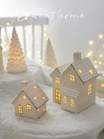 Креативный керамический настольный домик, декор