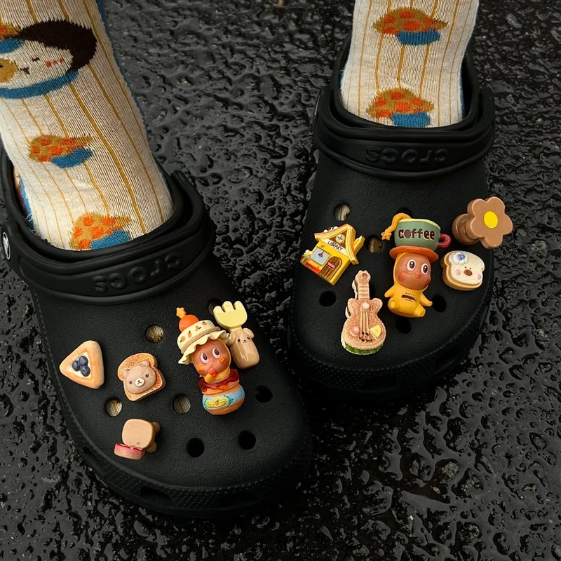 DIY Shoe Charms for Crocs: Star-Shaped Accessories, Cute Decorations Compatible with Crocs