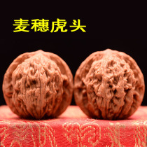 Old tree wheat ears tiger head 40-43 boutique full weight medias to play walnuts to play with a walnut lion head