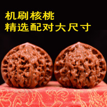 Wenwan walnut machine brush bag paste old walnut extra large boutique collection level lion head official hat four buildings full of stars