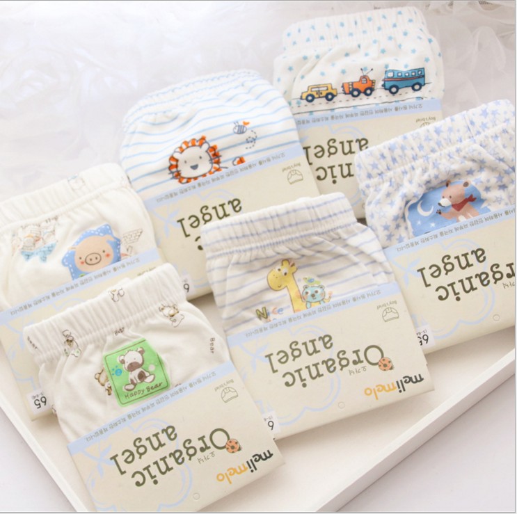 1 to 2 years old 3 and a half years old 4 baby little girl panties men one two three years old children pure cotton briefs