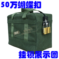 500000 butterfly withdrawal package cash transport bags of money canvas Hand bag library bag in the call to the bag on the bank-specific can be customized