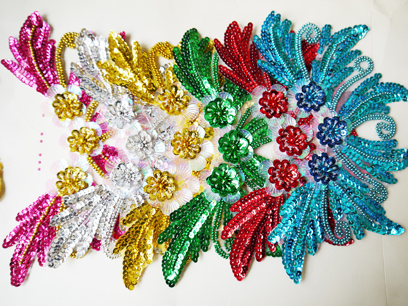 Thể dục dụng cụ thể dục nhịp điệu hiệu suất giai đoạn headdress sequins hoa trang phục phụ kiện khiêu vũ vuông mở đầu nhóm hoa mua váy nhảy cha cha cha