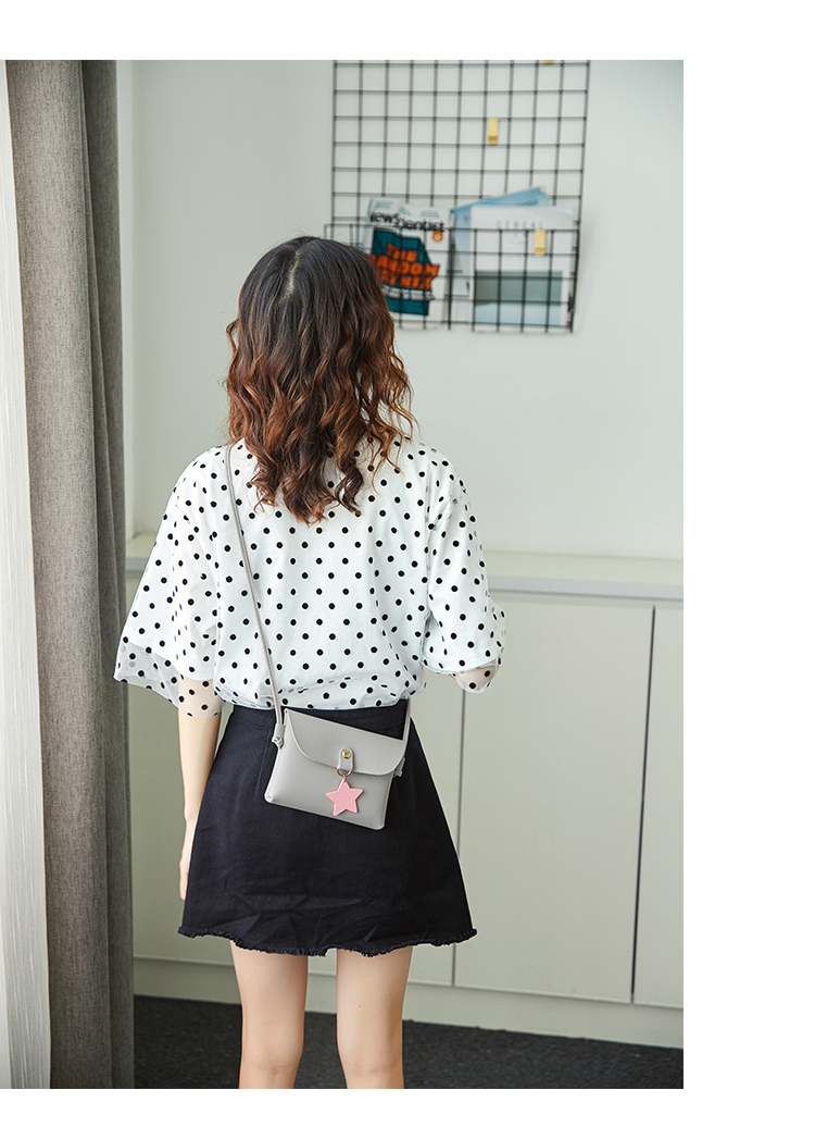 Mùa hè túi điện thoại di động nữ Messenger bag 2018 làn sóng mới Hàn Quốc phiên bản của vai purse hoang dã học sinh trung học túi nhỏ bán buôn túi đeo chéo nữ mini