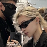 2024 Новый Дженни Тот же GM Cat Eye Sunglasses Женщины с высоким уровнем стрельбы на улице