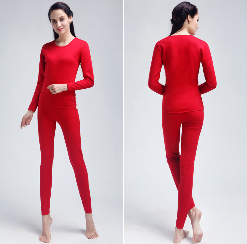 Sous-vêtement chaud jeunesse simple en coton - Ref 767723 Image 30