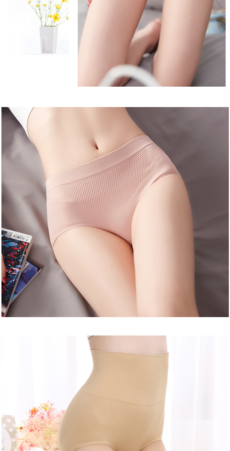 Người Nam Cực bụng đồ lót bụng phụ nữ cơ thể mỏng phần cotton tập eo cao bụng hình thành quần bó sát hông dưới quần đồ lót hàng hiệu