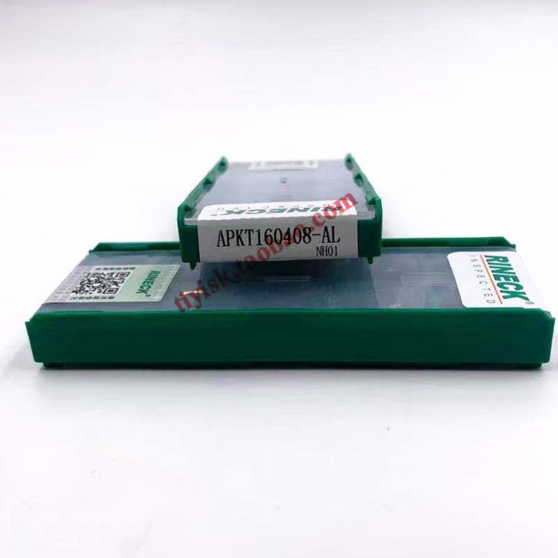 Ruinike Aluminum Milling Blade Large Right Angle High Gloss Aluminum R0 8 Blade APKT160408-AL NH01