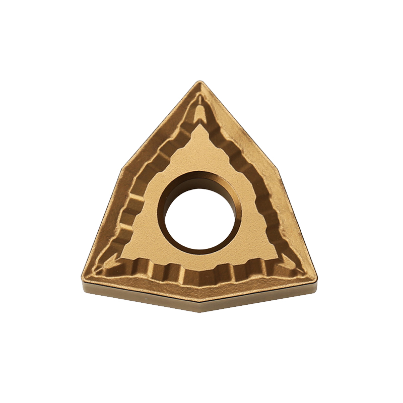Teguk CNC blade peach-shaped outer circular knife grain WNMG080404MT TT8125 special for steel parts