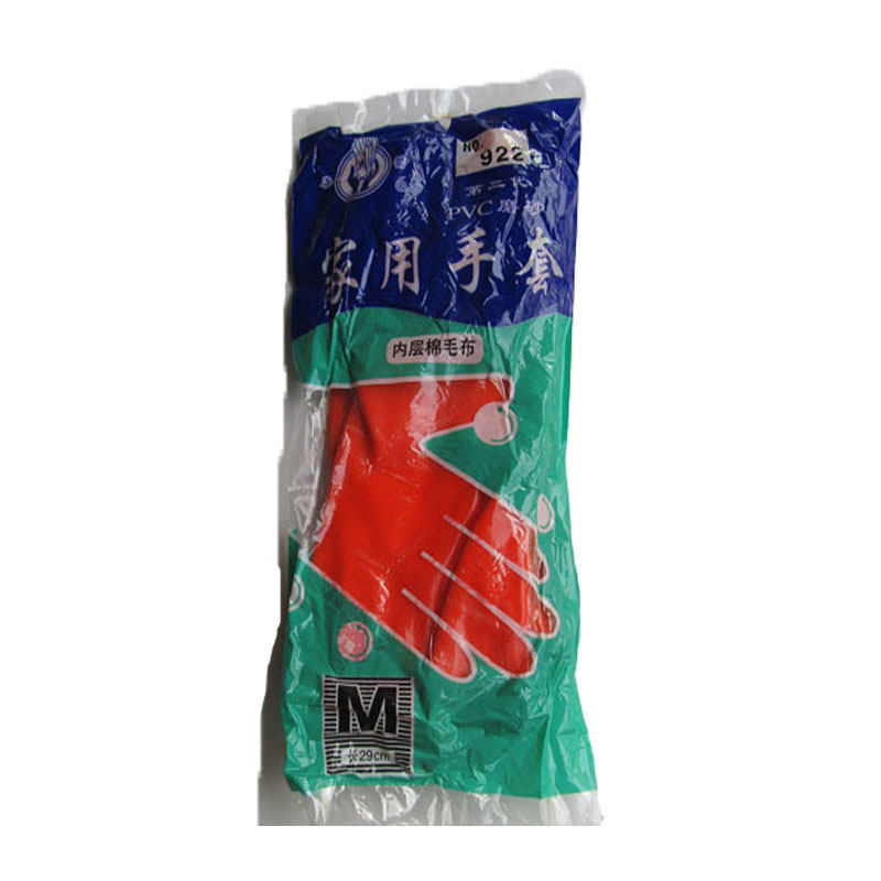 Household frosted warm gloves Chunlei 922 household non-slip gloves labor insurance gloves ten pairs