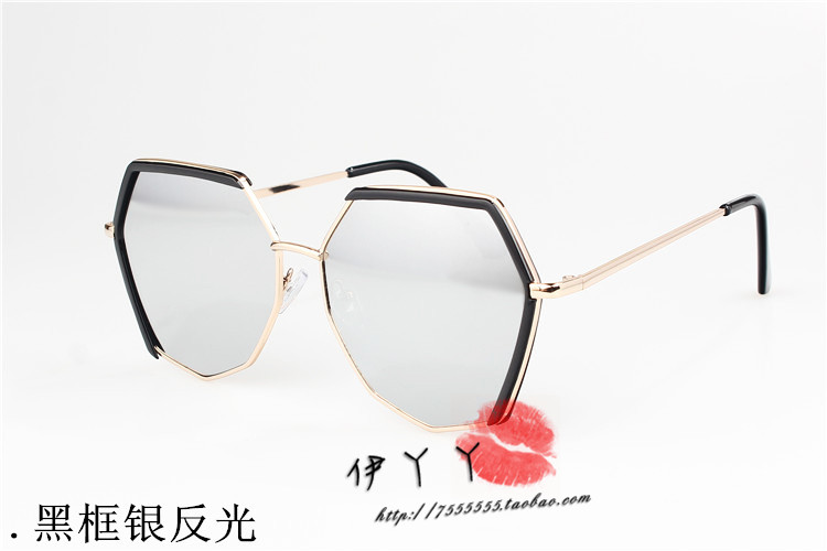 2018 mới kính râm nữ phiên bản Hàn Quốc của thủy triều retro gió retro mạng đỏ bắn kính siêu lửa ulzzang mắt kính nam