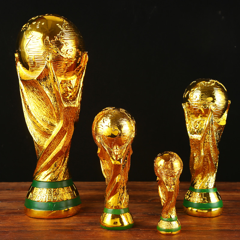 2022 Power Cup World Cup 1:1 Argentina won the trophy model lottery station football decoration parts