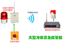 Cold storage prevents remote wireless emergency alarm factory waterproof help communication alarm