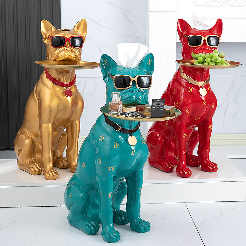 Creative Living Room Dubin Dog Landing Big Swing Piece Multifunction Jo Relocation New Residence Gift Genguan TV Cabinet Home Soft Clothing