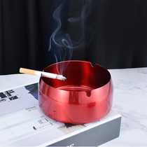 Stainless steel ashtray company activity gift custom logo creative personality internet bar ktv metal size