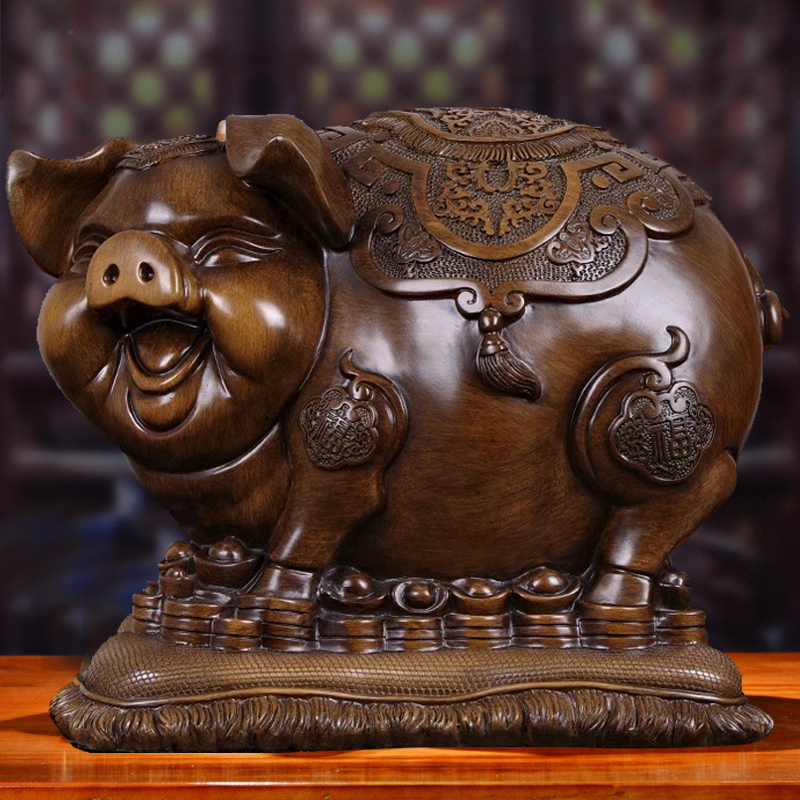 Save money pig adult use money box 2022 new large capacity can only enter adult ornaments money box 2021