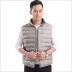 Mùa thu và mùa đông trung niên nam vest vest cotton cotton vest cha tải trung niên nam xuống cotton vest mùa đông áo khoác ghi lê nam Áo vest cotton