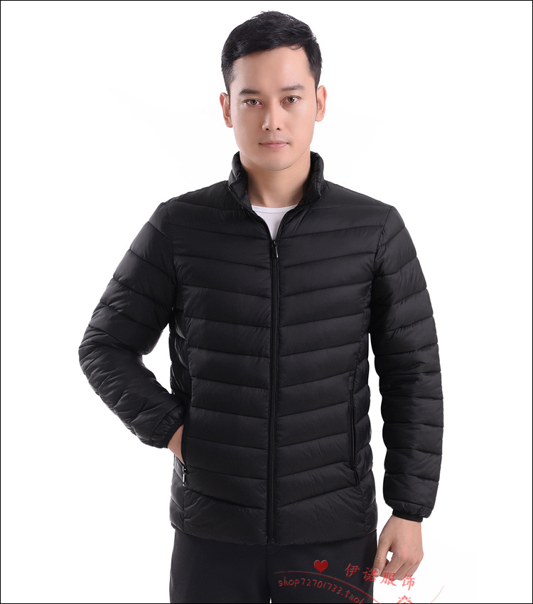 Mùa thu và mùa đông nam trung niên áo khoác cotton dày áo khoác cotton kích thước lớn trung niên nam xuống áo bông cotton cha áo khoác dài nam
