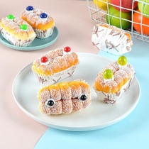 PU simulation bread refrigerator stickers fruit cake refrigerator stickers slow rebound squishy magnet baking props decoration