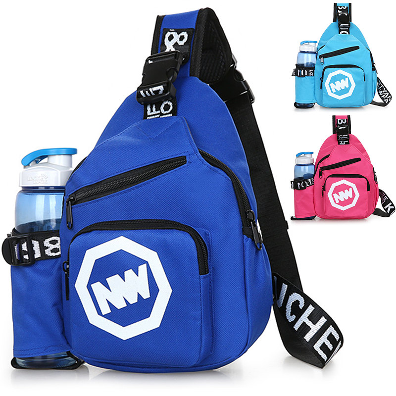 Outdoor Skew Satchel Boomer Bag Han Edition Children's Chest Bag Male Children Light Elementary School Children Single Shoulder Bag Tourist Small Backpack-Taobao