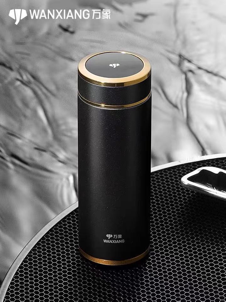 Vientiane insulated cup 316 stainless steel large capacity straight body upscale tea cup Business on-board water glass H20JL H21JL