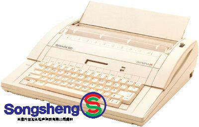 Olympia brand Olympia brand electronic typewriter Splendid MD electronic English typewriter