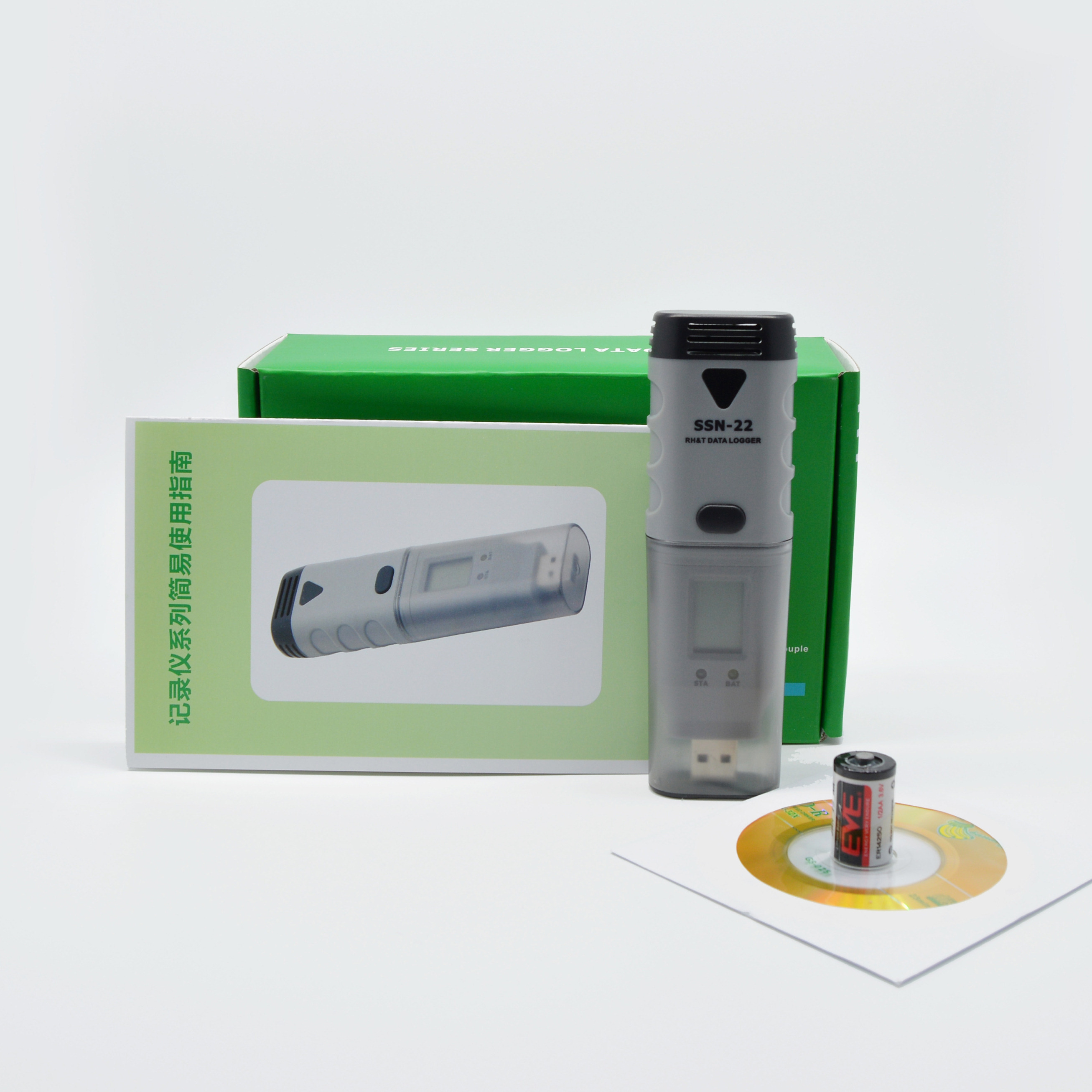 Temperature and humidity recorder SSN-22 thermometer SSN-11 refrigerated cabinet Incubator Data Record