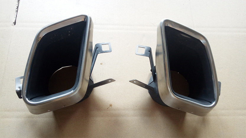 Changan An Pingzhi Citroen DS7 exhaust tube tail - throat decoration frame DS7 back bar decoration frame