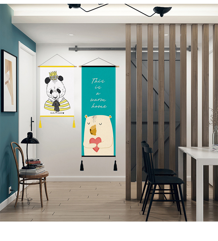 Vải treo sơn B & B treo cờ cạnh giường ngủ tường vải ins hồng treo vải trang trí tấm thảm meter hộp bìa tranh thảm treo tường vintage